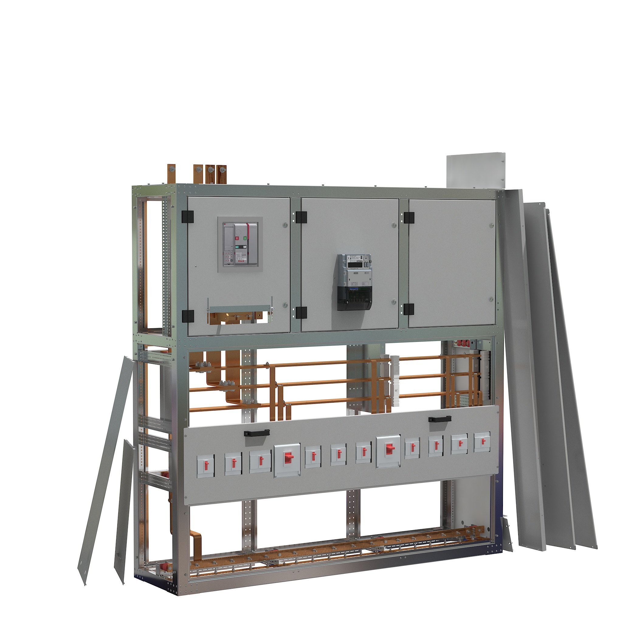 Шкафы распределительные низкого напряжения (автоматические) ШРНН.АВ