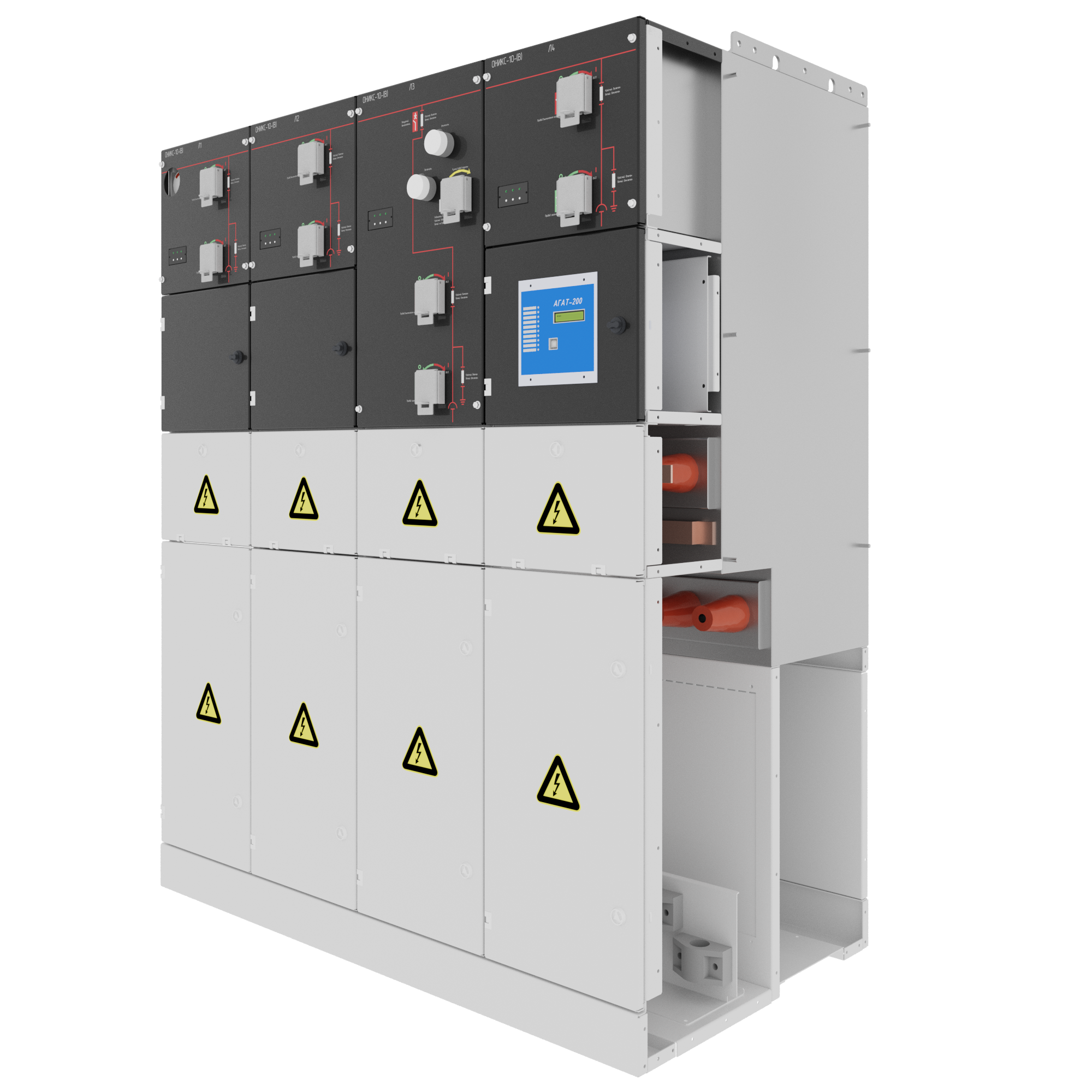 Комплектное распределительное устройство с элегазовой изоляцией КРУЭ «Оникс» 10-А 6(10) кВ.