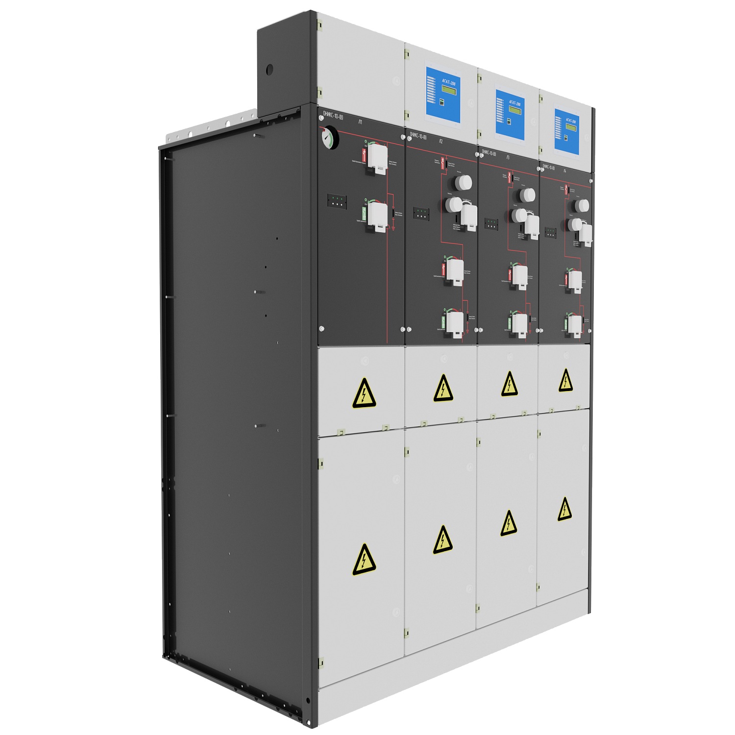 Комплектное распределительное устройство с элегазовой изоляцией КРУЭ «Оникс» 10-В 6(10) кВ.